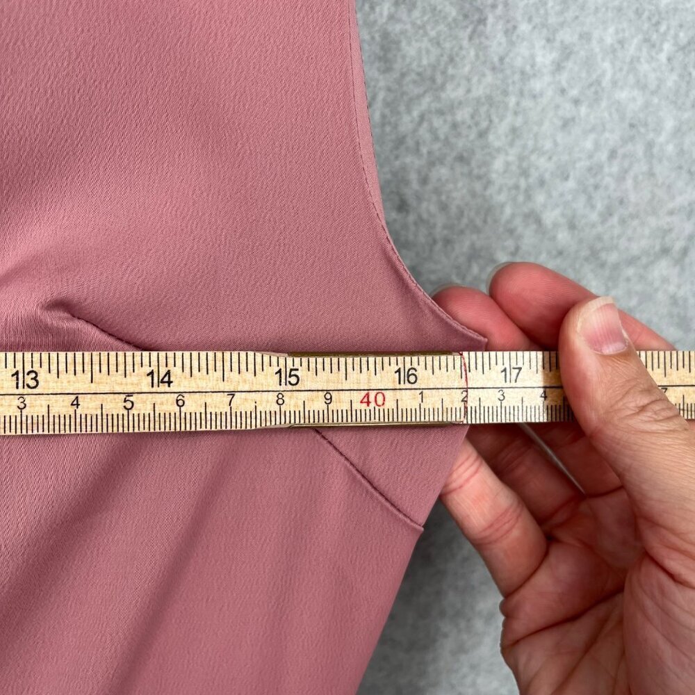 ModCloth Your Luxe-y Day Satin Midi Dress Size 2 Rose Pink Feminine Event NEW - Picture 12 of 13